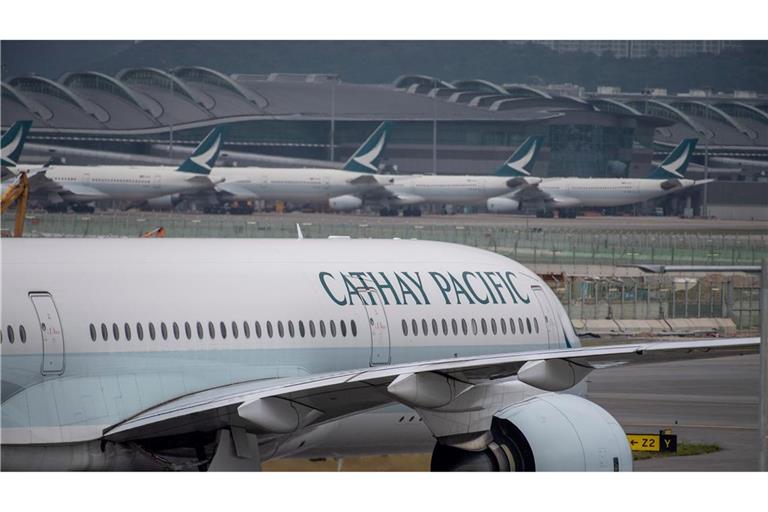 Der Flug war unterwegs von der US-Stadt Boston nach Hongkong. (Symbolbild)