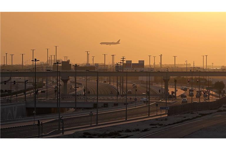 Der Flughafen in Doha: Auch am Dienstag starten von dort aus Flugzeuge.