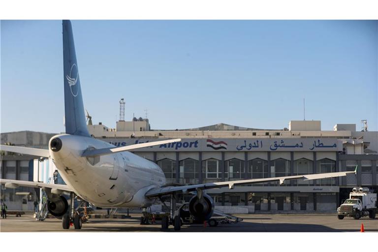 Der Flughafen von Damaskus