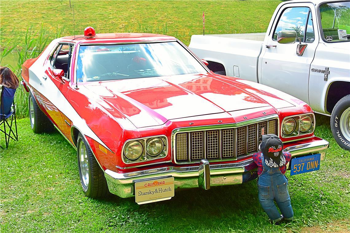 Der Ford Torino (Nachbau Fahrzeug aus der Starsky & Hutch TV-Serie ist im Besitz...
