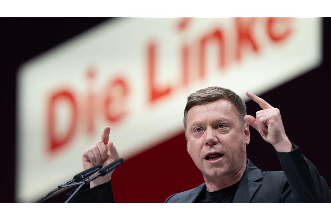 Der Fraktionschef der Linken im Europaparlament, Martin Schirdewan.