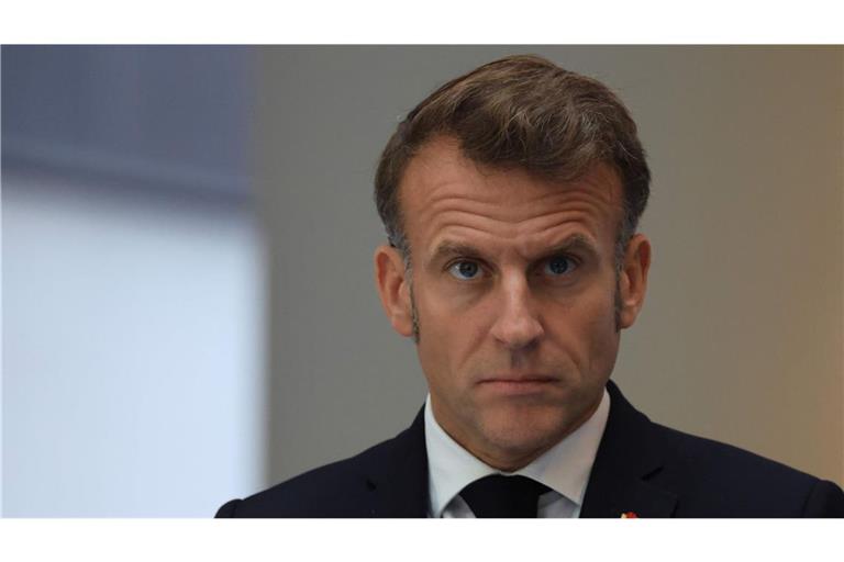 Der französische Präsident Emmanuel Macron