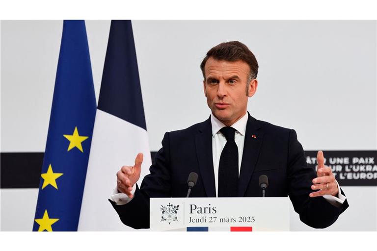 Der französische Präsident, Emmanuel Macron.
