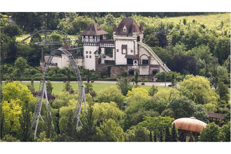 Der Freizeitpark Tripsdrill kündigt ein neues Bauprojekt an. (Archivbild)