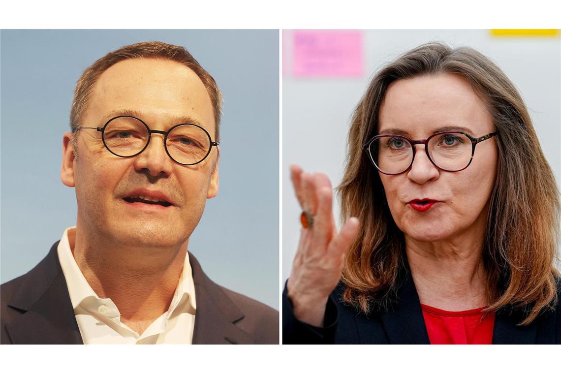 Der frühere Chef der Thyssenkrupp-Stahlsparte, Bernhard Osburg, soll dpa-Informationen zufolge Nachfolger von Sigrid Nikutta werden. (Archivbilder)