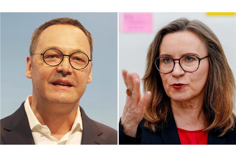 Der frühere Chef der Thyssenkrupp-Stahlsparte, Bernhard Osburg, soll dpa-Informationen zufolge Nachfolger von Sigrid Nikutta werden. (Archivbilder)