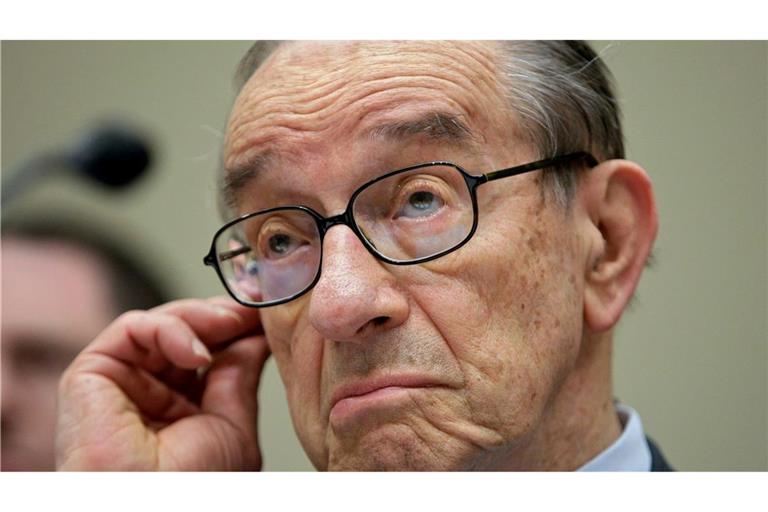 Der frühere Chef der US-Notenbank Fed, Alan Greenspan, ist tot. (Archivbild)