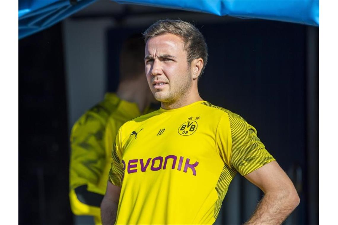 Der frühere Dortmunder Mario Götze wird offenbar in die Niederlande zu PSV Eindhoven gehen. Foto: David Inderlied/dpa