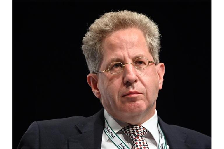 Der frühere Präsident des Bundesamts für Verfassungsschutz Hans-Georg Maaßen. Foto: Martin Schutt/dpa