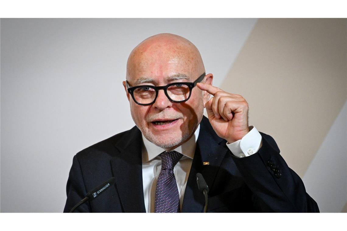 Der frühere Richter des Bundesverfassungsgerichts, Udo Di Fabio, ist derzeit noch zurückhaltend mit Blick auf ein mögliches AfD-Verbotsverfahren. (Archivfoto)