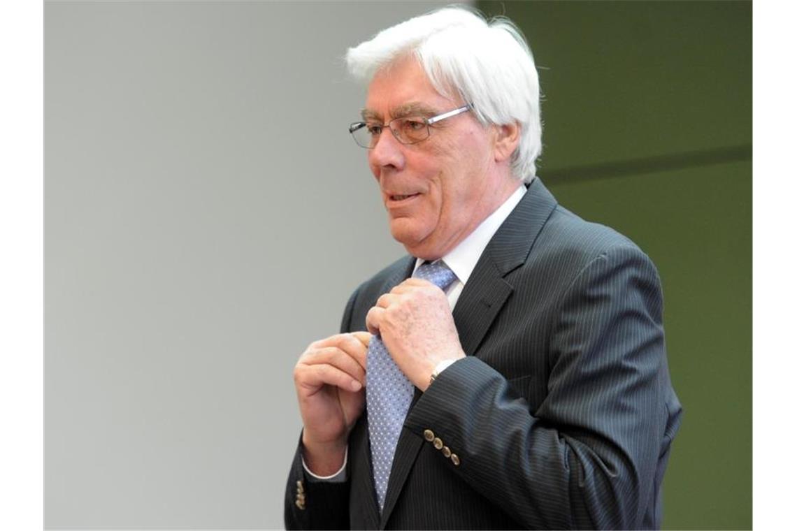 BayernLB-Prozess: Bewährungsstrafe für Ex-Bank-Chef Schmidt Der frühere Vorstandsvorsitzende der Bayerischen Landesbank (BayernLB), Werner Schmidt. Foto: Tobas Hase
