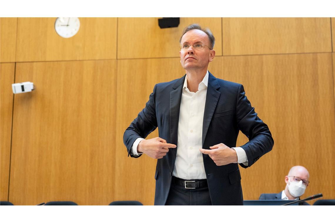 Der frühere Wirecard-Vorstandschef Markus Braun hofft nach wie vor auf einen Freispruch. (Archivbild)