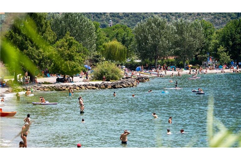 Der Gardasee ist in den Sommerferien ein beliebtes Urlaubsziel bei den Deutschen.