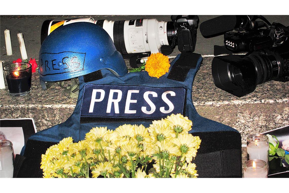 Der Gaza-Streifen ist  das gefährlichste Gebiet für  Journalisten weltweit gewesen. (Symbolbild)