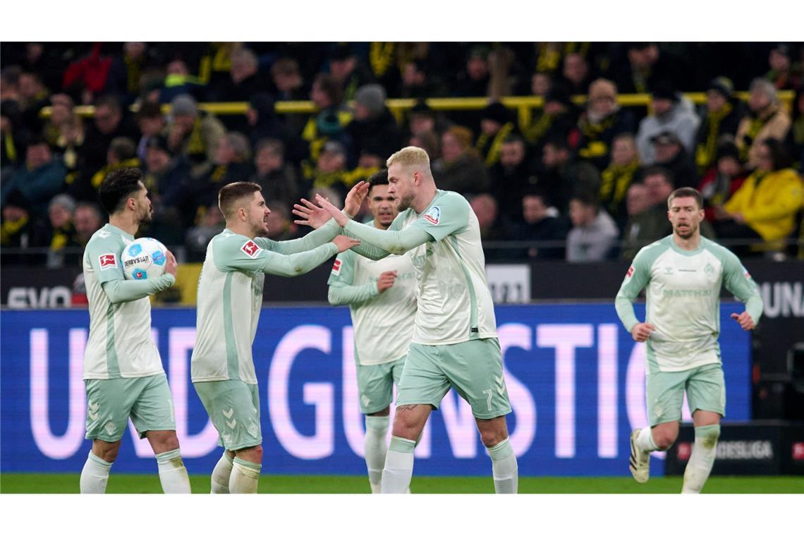 Weiterer BVB-Rückschlag - Tullberg bleibt trotzdem vorerst Der gebürtige Dortmunder Marvin Duksch traf für Werder.