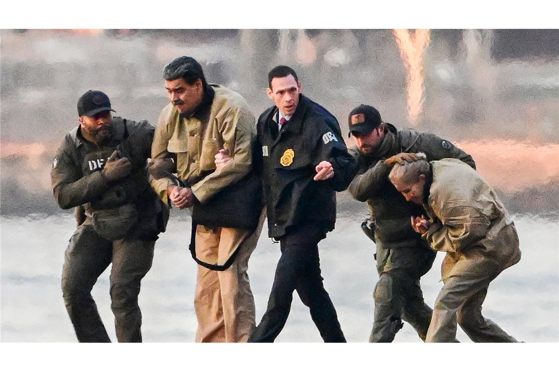 Der gefangengenommene Maduro wird erneut vor Gericht in New York erwartet. (Archivbild)
