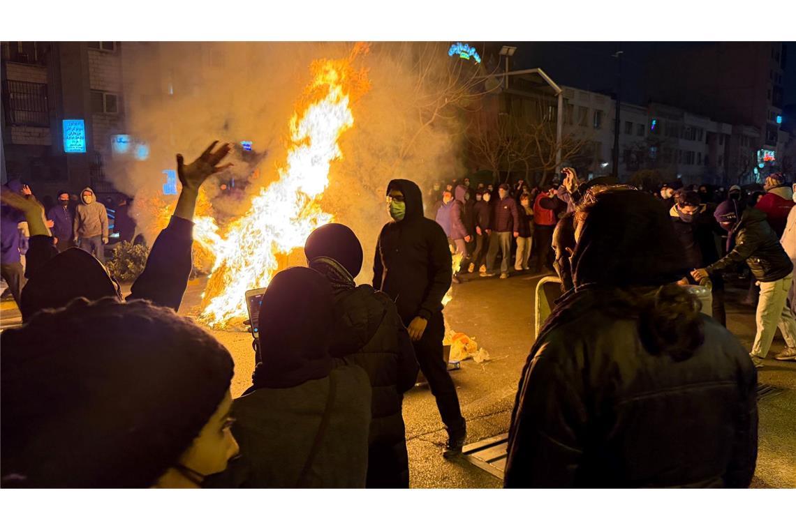 Der Geheimdienst der Revolutionsgarden warnte das Volk vor neuen Massendemonstrationen. (Archivbild)