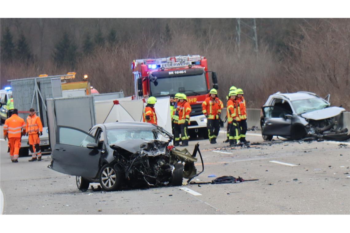 Polizei geht bei Geisterfahrer-Unfall nicht von Absicht aus Der Geisterfahrer-Unfall ereignete sich auf der A6 bei Heilbronn.