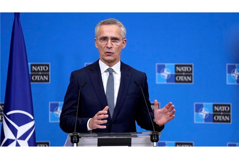 Der Generalsekretär der NATO: Jens Stoltenberg.