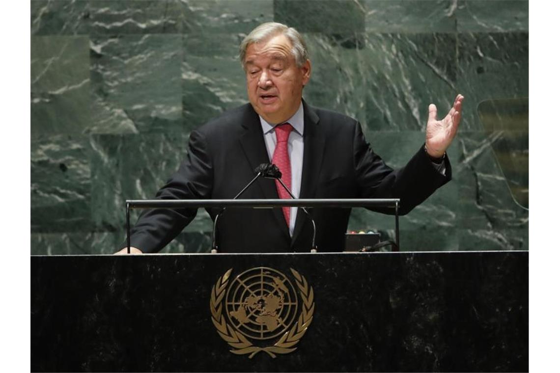 UN-Chef fordert stärkeren Kampf gegen Corona und Klimawandel