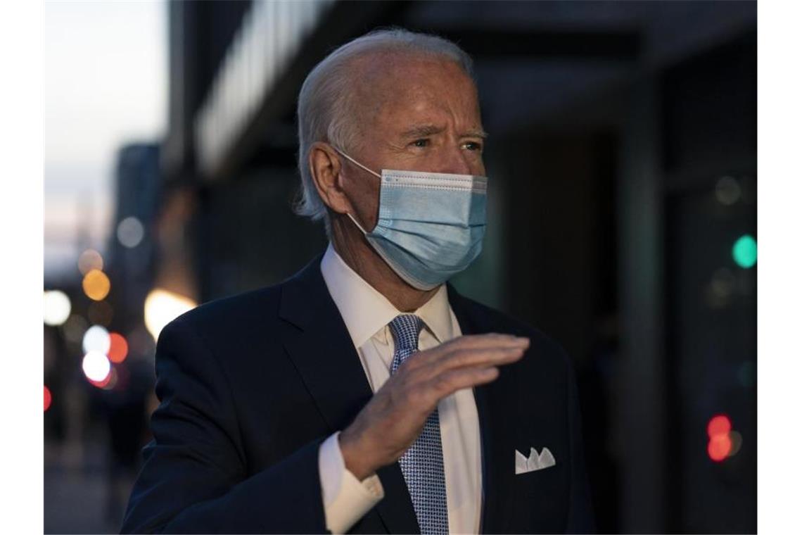 Der gewählte US-Präsident Joe Biden forciert den Bruch mit der Politik von Donald Trump. Foto: Carolyn Kaster/AP/dpa