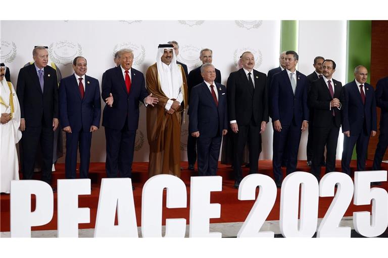 Der "Gipfel für den Frieden" in Ägypten soll das Ende des Kriegs im Gazastreifen markieren.