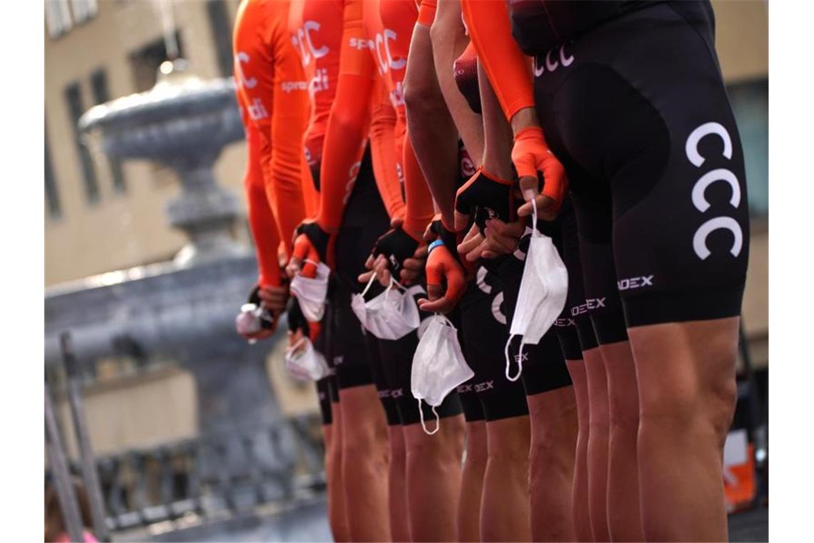 Der Giro d’Italia wird fortgesetzt. Foto: Gian Mattia D'alberto/LaPresse via ZUMA Press/dpa