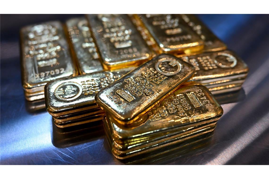 Der Goldpreis ist rasant gestiegen - und mit der Politik von Trump die Sorgen um die Sicherheit