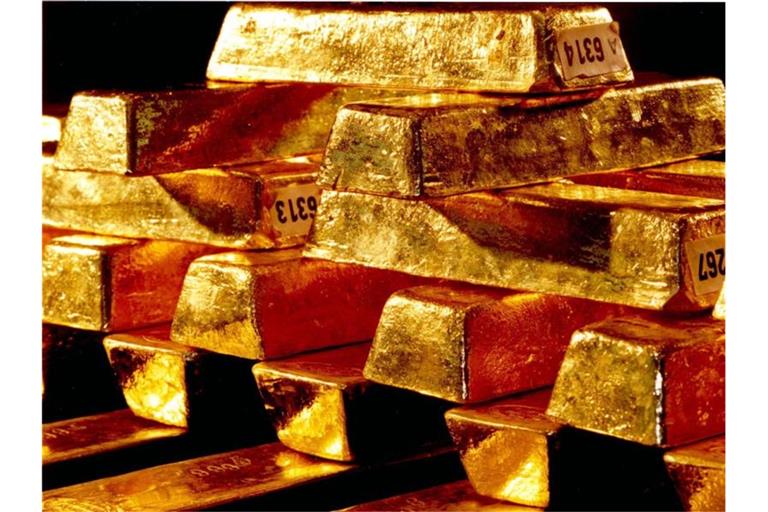 Der Goldpreis konnte aus der Seitwärtsbewegung ausbrechen und legte seit Jahresbeginn etwa 15 Prozent zu. Foto: ./Bundesbank/dpa