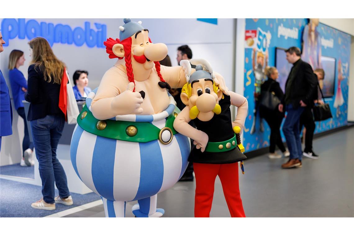 Der große Gallier Obelix ist neben seinem besten Freund Asterix eine der Hauptfiguren des Kult-Comics, den René Goscinny und Albert Uderzo 1959 gemeinsam geschaffen hatten. (Archivbild)