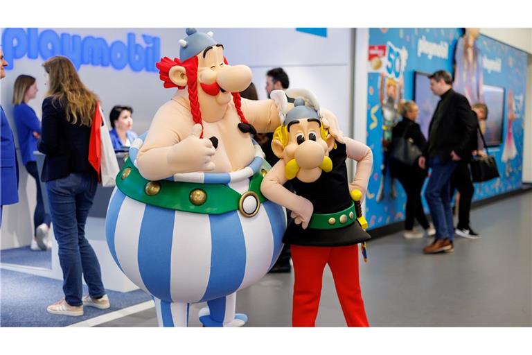 Der große Gallier Obelix ist neben seinem besten Freund Asterix eine der Hauptfiguren des Kult-Comics, den René Goscinny und Albert Uderzo 1959 gemeinsam geschaffen hatten. (Archivbild)