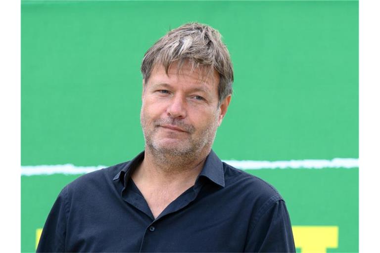 Der Grünen-Vorsitzende Robert Habeck. Foto: Soeren Stache/dpa-Zentralbild/dpa