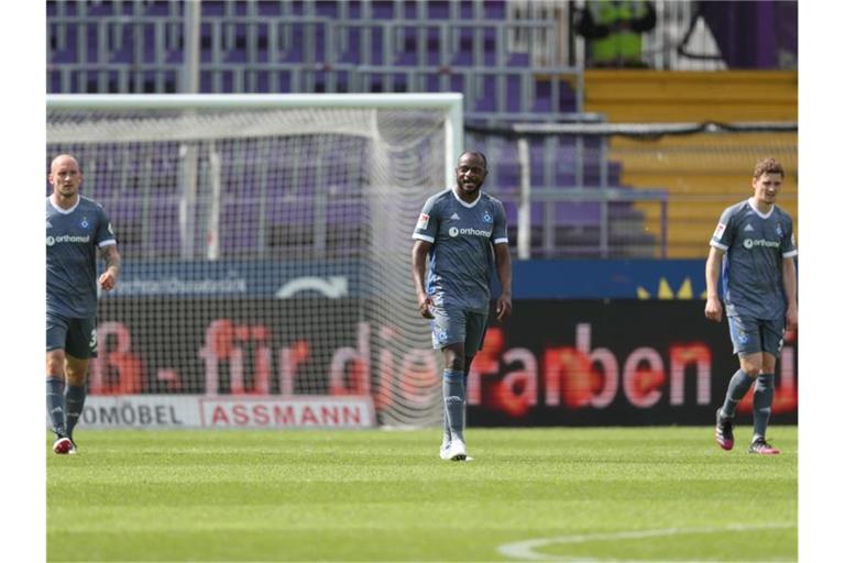 Der Hamburger SV hat den Aufstieg erneut verpasst. Foto: Friso Gentsch/dpa