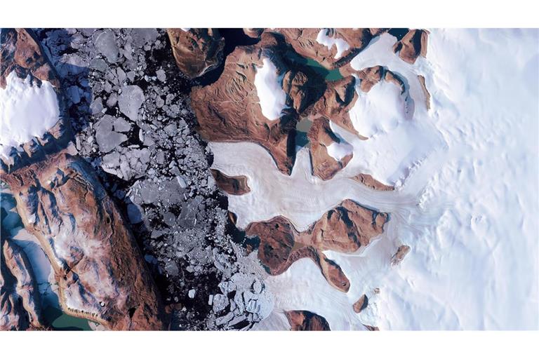 Der Harder Gletscher im Norden Grönlands hat bei Forschenden für eine große Überraschung gesorgt.