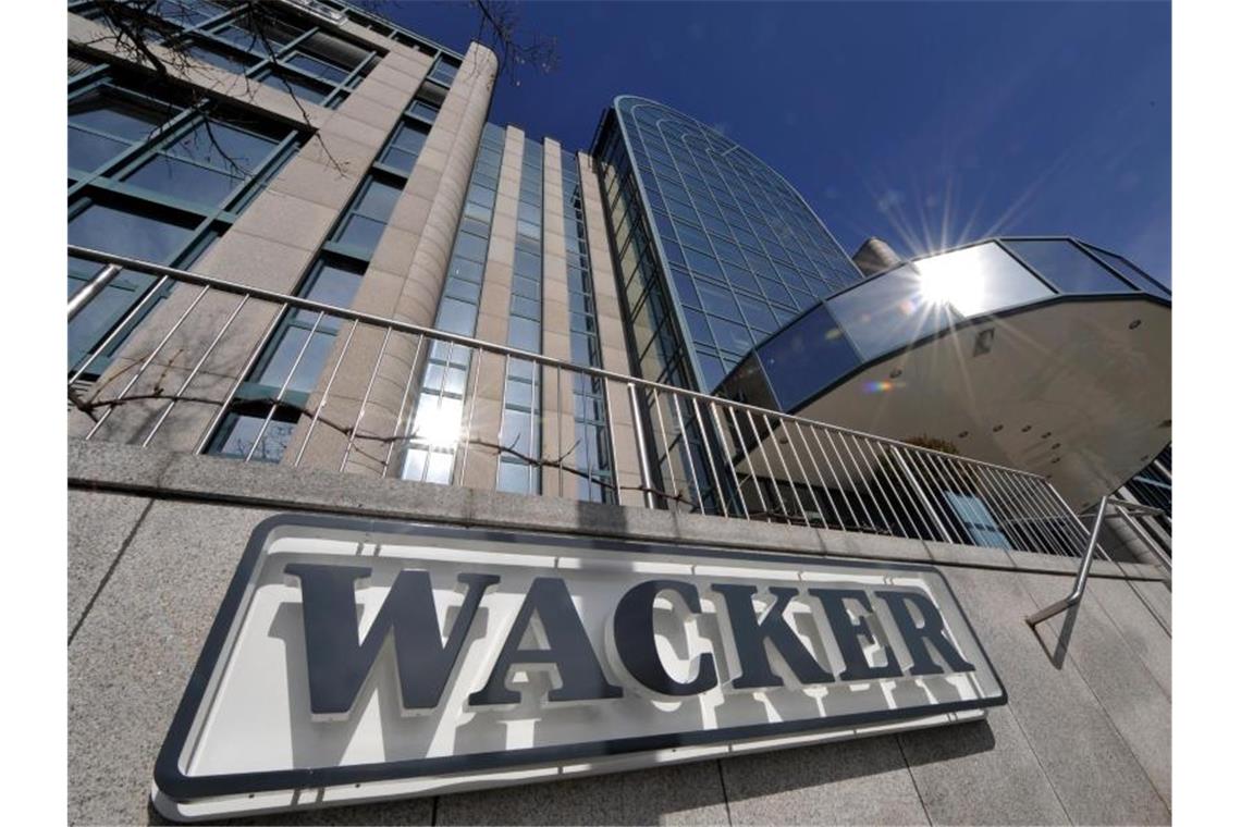 Der Hauptsitz der Wacker-Chemie in München Perlach. Foto: Frank Leonhardt/dpa/Archiv