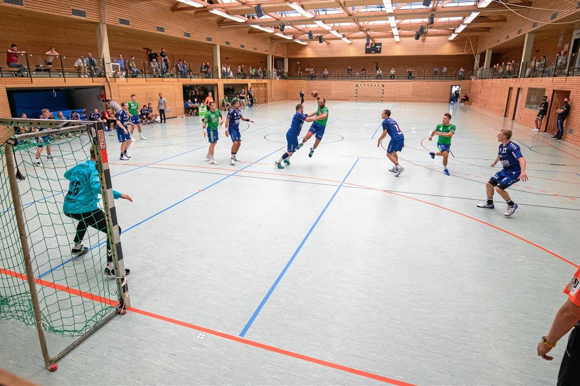 Modus steht fest: HCOB spielt in der Südgruppe Der HCOB trifft in der Aufstiegsrunde zur Zweiten Handball-Bundesliga zunächst auf die Südrivalen. Archivfoto: A. Becher