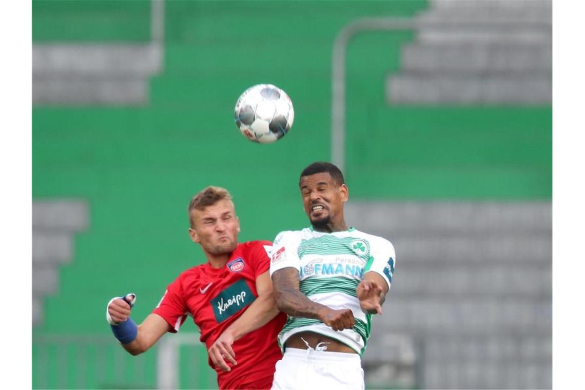 Greuther Fürth stoppt Aufstiegsanwärter 1. FC Heidenheim