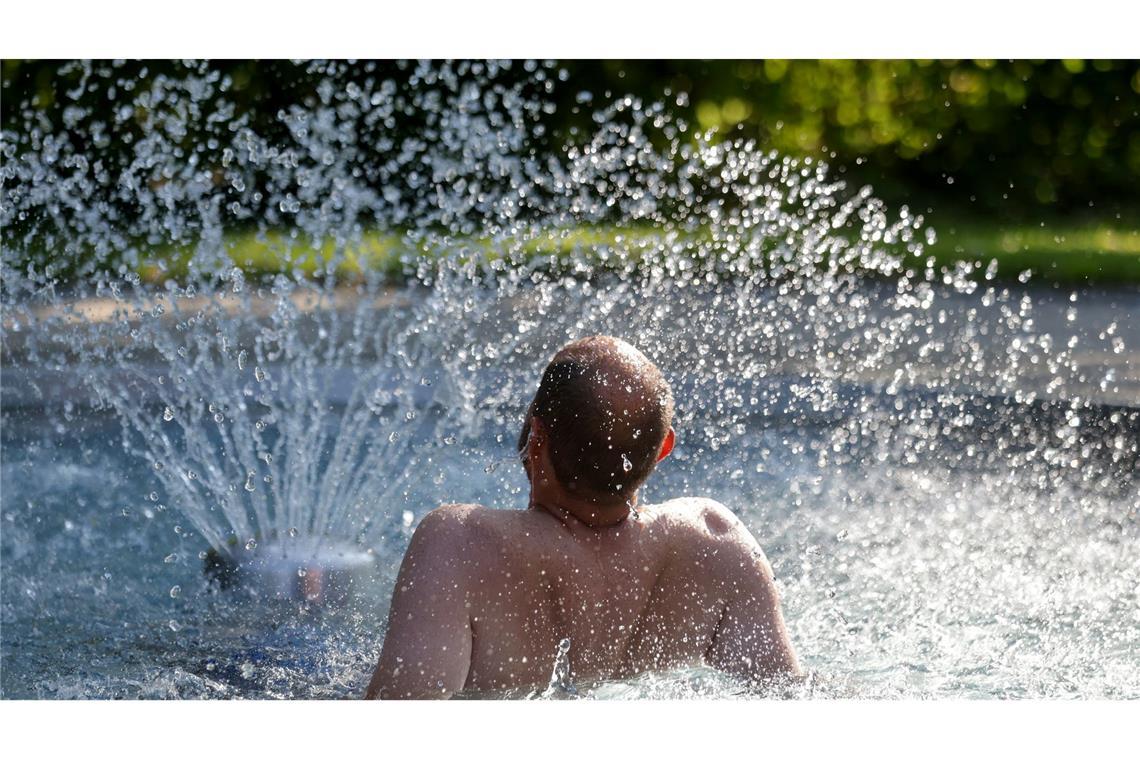 Der Höhepunkt der Hitzewelle in Deutschland naht.