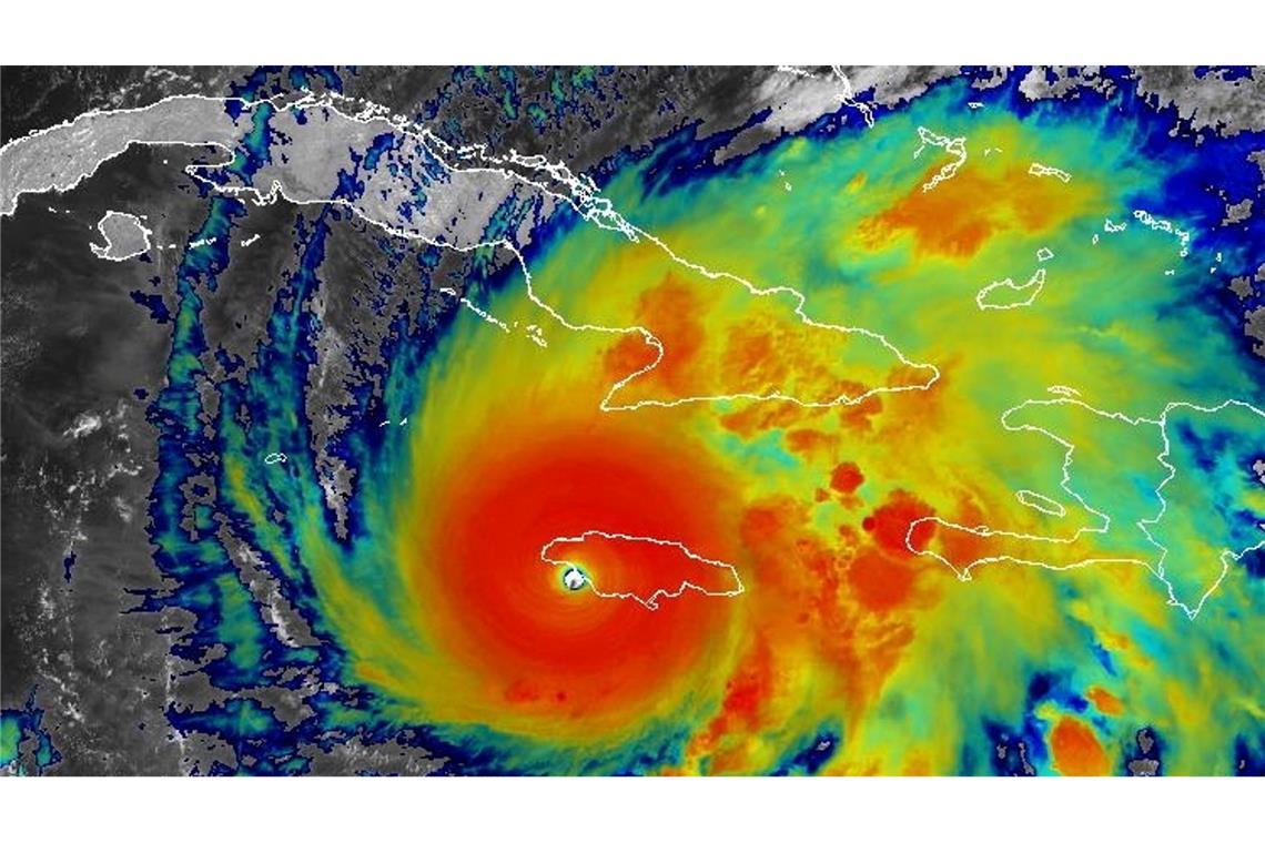 "Unter Wasser": Schwere Schäden auf Jamaika nach Hurrikan Der Hurrikan zog über den Nordwesten der Karibikinsel.