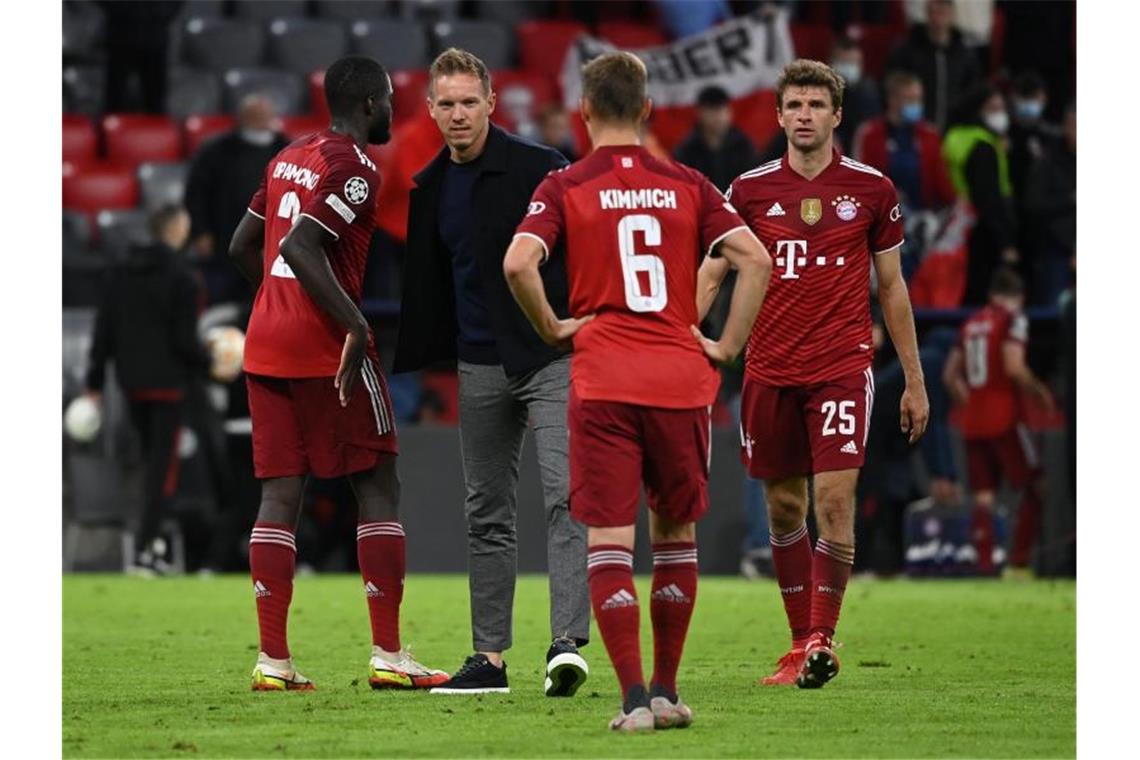 Der Impfstatus von Bayerns Joshua Kimmich sorgt für Diskussionen. Foto: Sven Hoppe/dpa