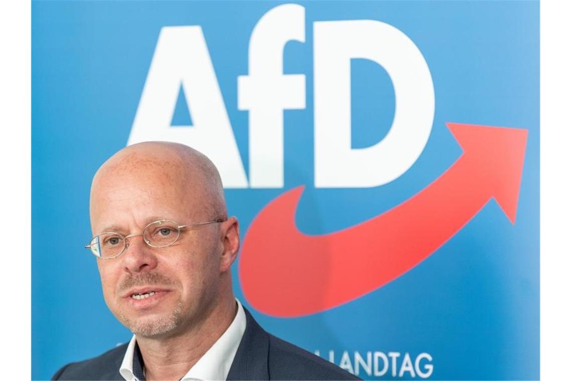 Der innerparteiliche Streit um Andreas Kalbitz belastet die AfD. Foto: Soeren Stache/dpa-Zentralbild/dpa