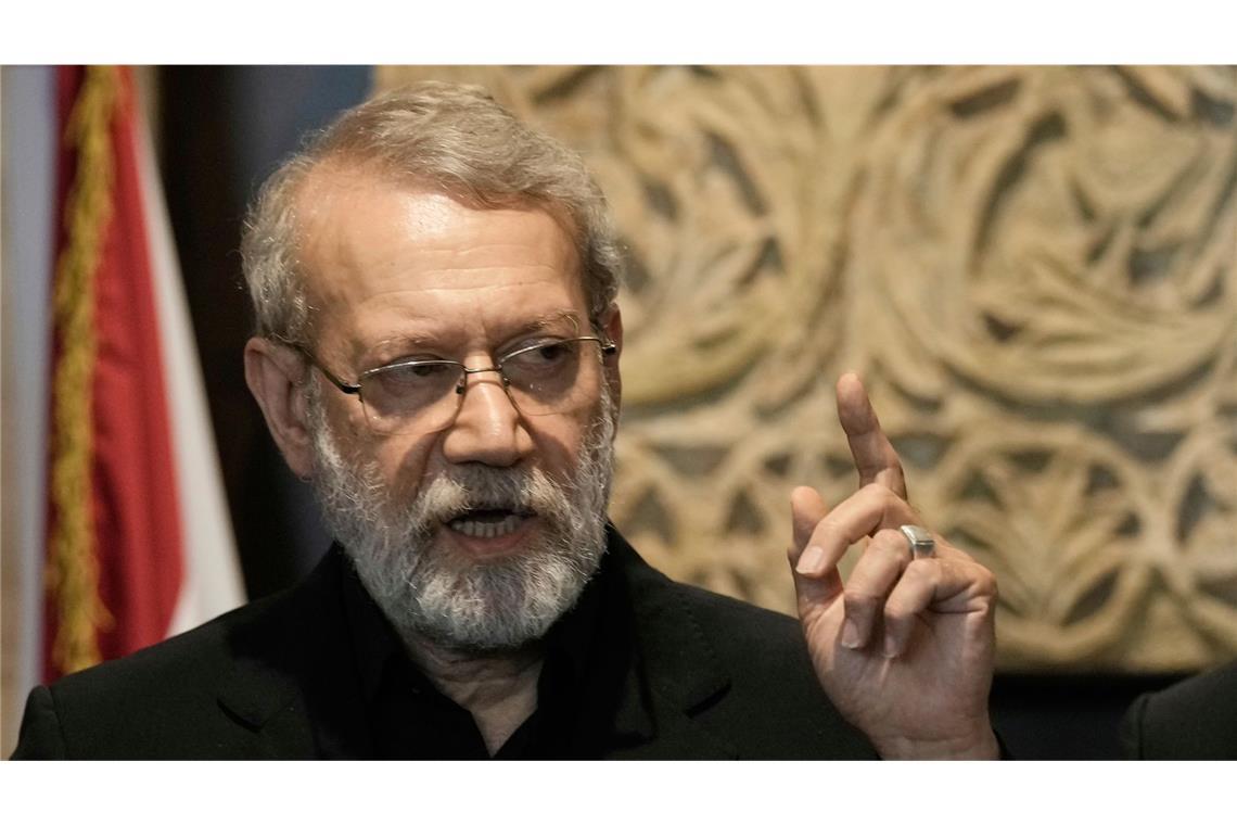 Der Iran hat den Tod seines wichtigen Sicherheitschefs Ali Laridschani bestätigt (Archivfoto).