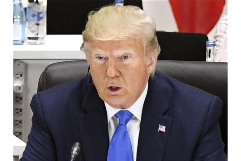 „Der Iran mach viele schlimme Dinge“: US-Präsident Donald Trump. Foto: Kyodo/Archiv