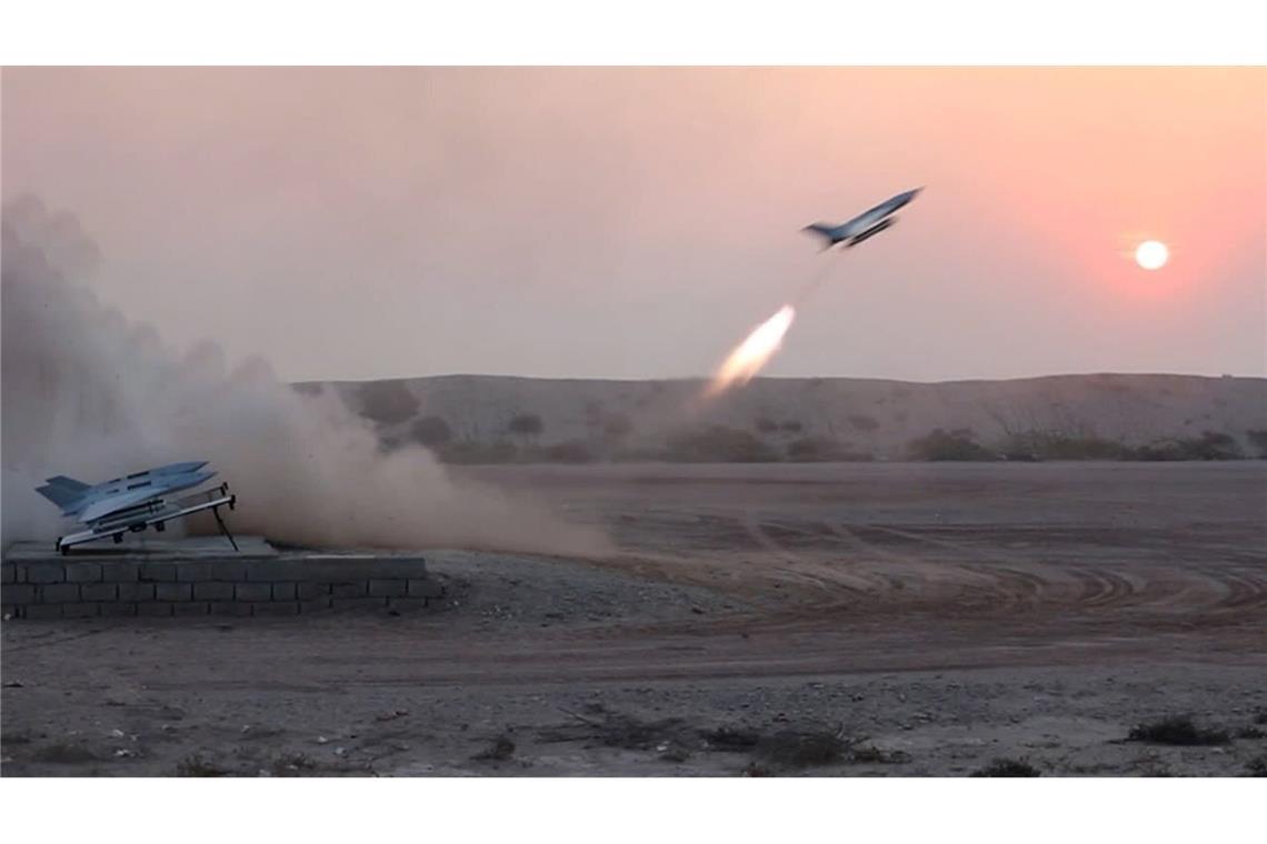 Der Iran setzt seine Gegenangriffe fort. (Archivbild)
