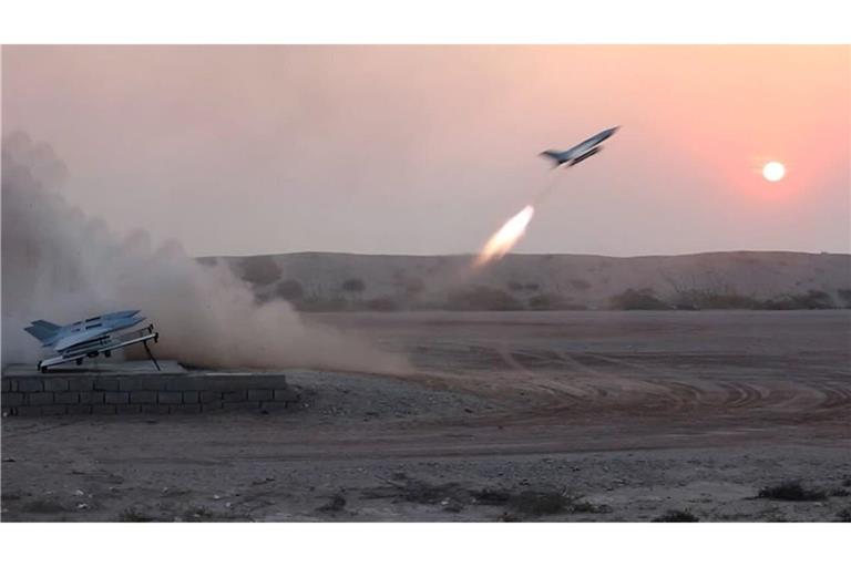 Der Iran setzt seine Gegenangriffe fort. (Archivbild)