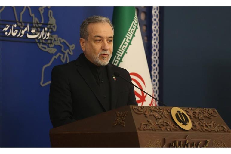 Der iranische Außenminister Abbas Araghtschi sieht ein Rahmenabkommen zwischen seinem Land und den USA in greifbarer Nähe (Archivfoto).