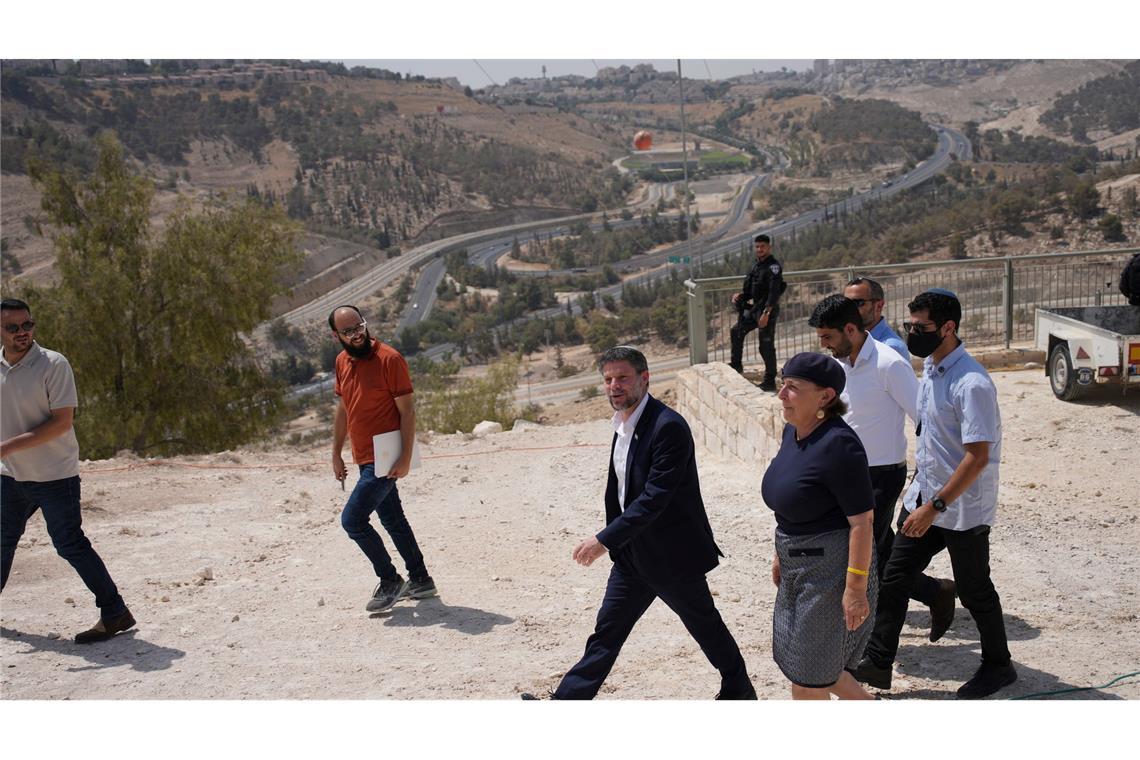 Israels Finanzminister droht mit Annexion von Westjordanland