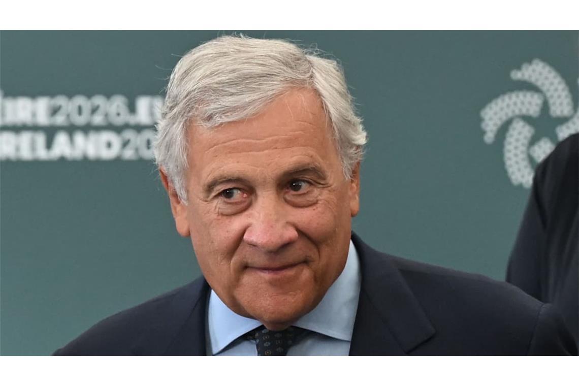 Der italienische Außenminister Antonio Tajani sagte am Rande eines EU-Treffens in Irland, es werde nun alle notwendigen Untersuchungen geben. (Archivbild)