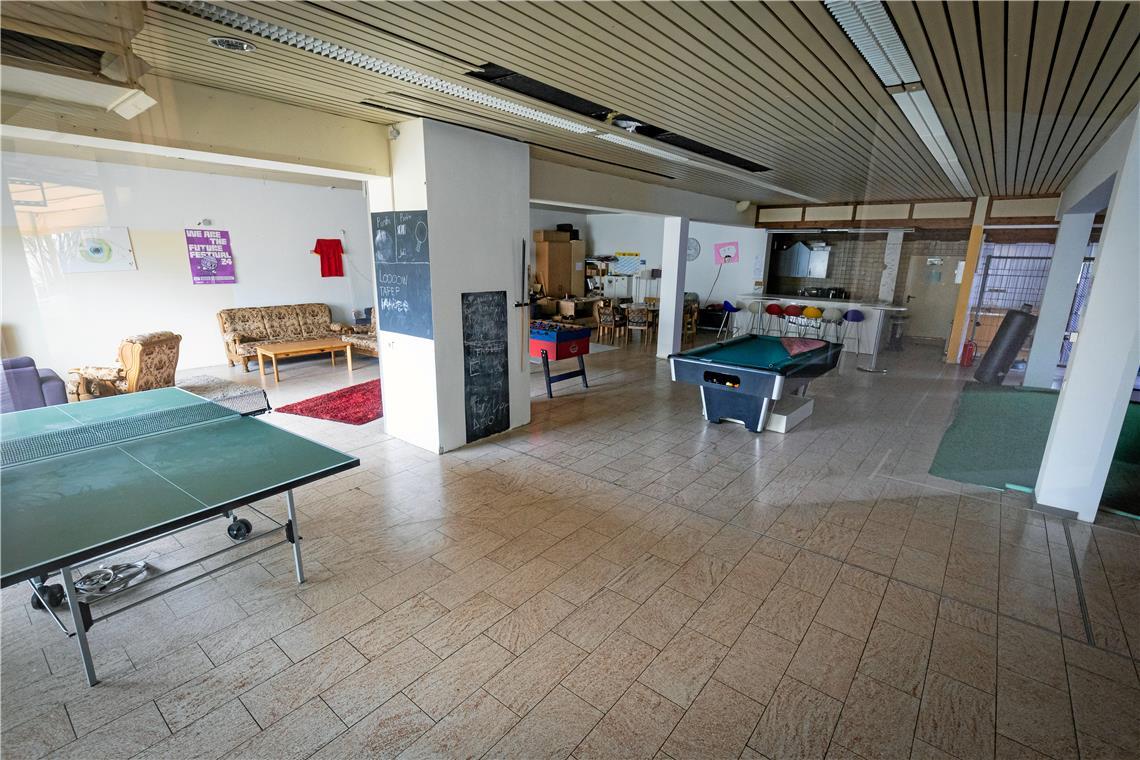 /Der Jugendtreff im Schlosshofweg ist noch immer ein Provisorium. Archivfoto: Alexander Becher