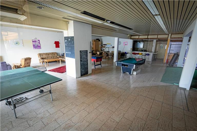 /Der Jugendtreff im Schlosshofweg ist noch immer ein Provisorium. Archivfoto: Alexander Becher